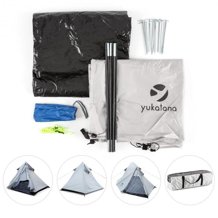 Yukatana Cennte Trekkingtält 1 2 personer 155x115x265 cm Yukatana Cennte Trekkingtält 1 2 personer 155x115x265 cm
