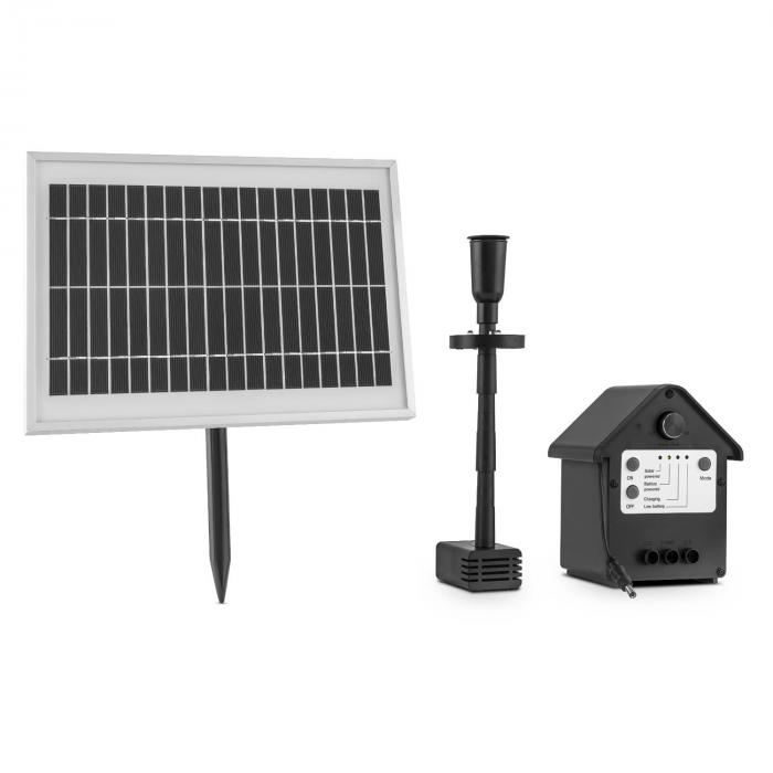Wasserwerk 500 Wasserpumpe Solar Springbrunnen 500 L H Led Akku