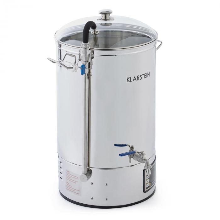 Mundschenk Mash Tun Mash Kettle Beer Brewing Set 2500W 30l Stainless Steel