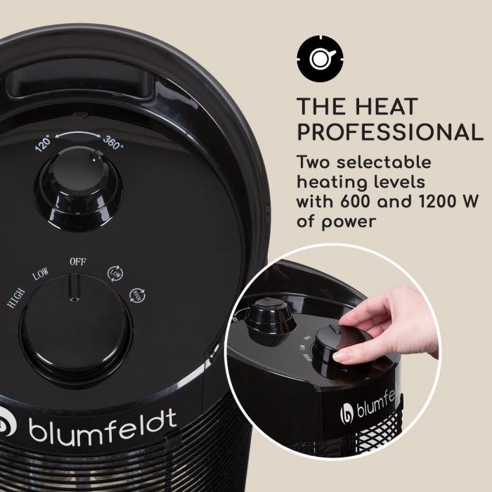 Electric Heater Blumfeldt Heat Guru 360 Xl Heat Guru Standing