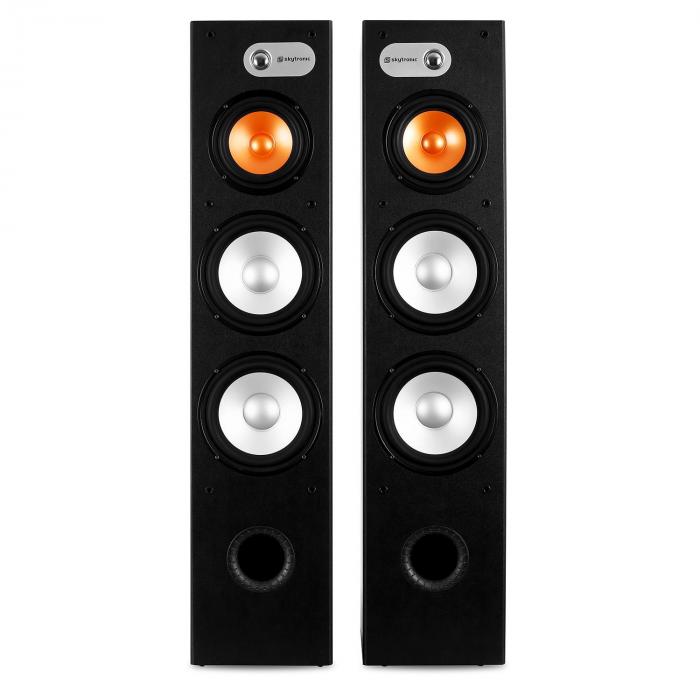 Paire D'enceintes Colonnes Vintage Charlin - Hi-fi Rétro - Occasion Fonctionnelle