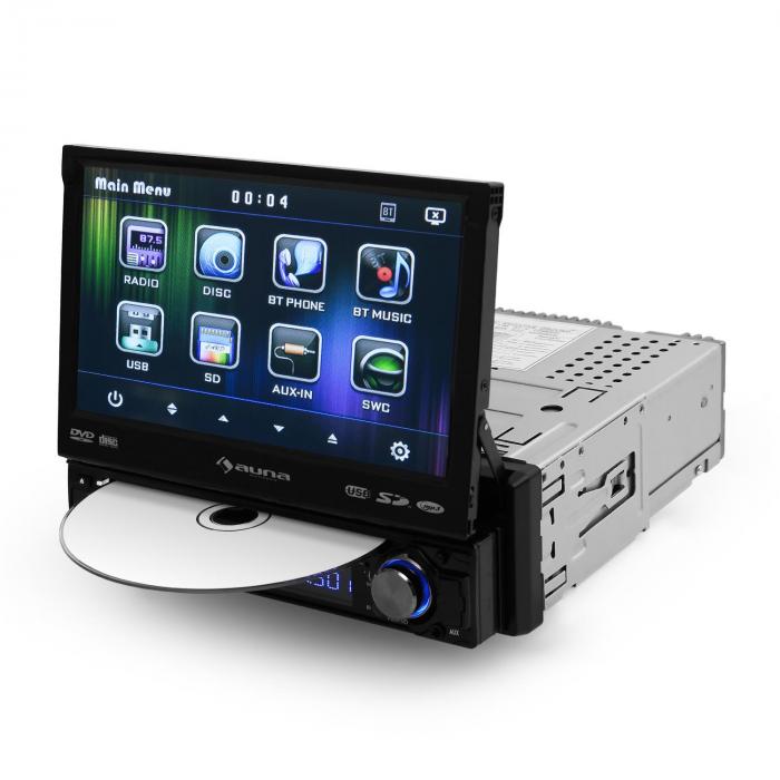 MVD180 Bluetooth Car Radio DVD Player Stereo System 7" LCD at the