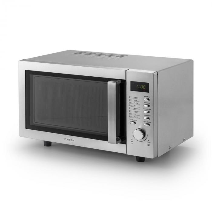 Steelwave Microwave 23L 800W / 1000W Grill Stainless Steel