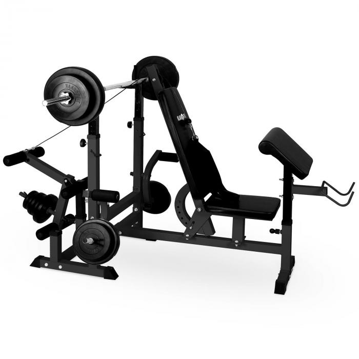 Klarfit Workout Hero 3000 Ks02 Station De Musculation Avec Banc