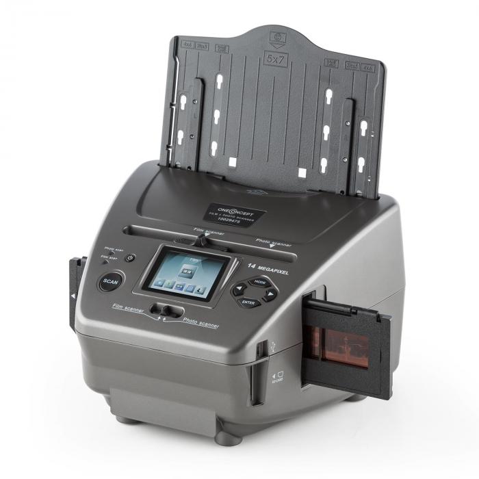 979GY Combo diafilmfotoscanner 14MP SD USB Silver till bra priser
