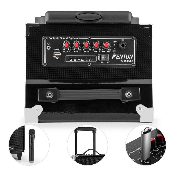 fenton st050 portable sound system
