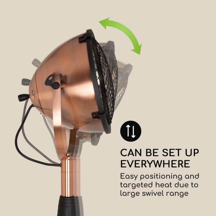 Heatspot Terrassenheizstrahler | 900, 1200 und 2100W | Schutzklasse