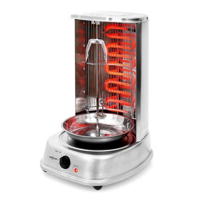 Kebab Master Vertical Grill 1800W Stainless Steel