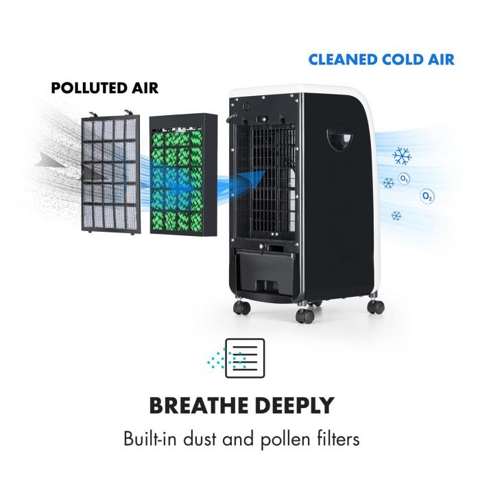 Oneconcept Caribbean Blue Air Cooler Fan Room Freshener In Oneconcept Caribbean Blue Air Cooler Fan Room Freshener In