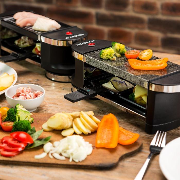 Tenderloin Minigrill raclette 600W 360° 1 plaque grill et 1 plaque pierre Tenderloin Minigrill raclette 600W 360° 1 plaque grill et 1 plaque pierre