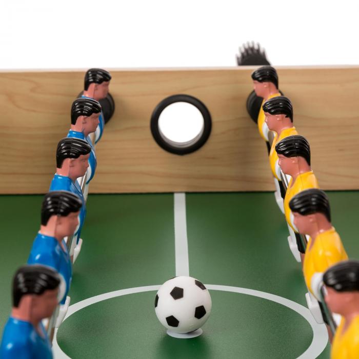 Oneconcept Game Star Table Multijeux15 Jeux Babyfoot Billard Ping Pong Mdf