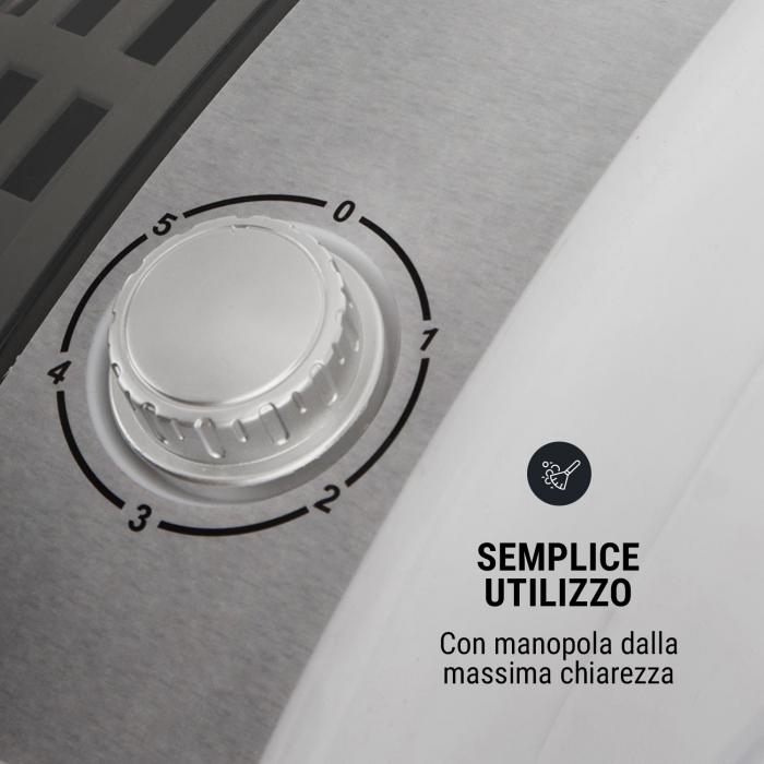 Risparmio Energetico Timer 0-5 Minuti 45W Asciugabiancheria Salvaspazio Design Moderno Bianco Zinco oneConcept Top Spin Asciugatrice Compatta Capacitá: 1.5 kg 