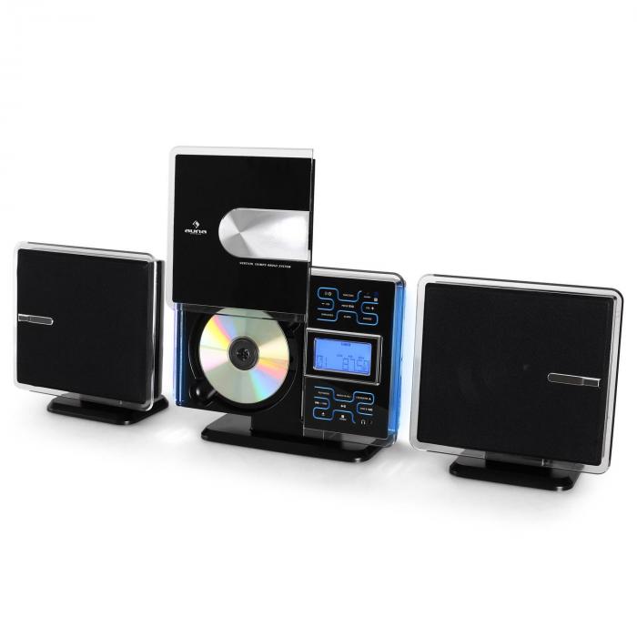 B-WARE AUNA VCP-191 MP3 CD PLAYER VERTIKAL DESIGN RADIO STEREOANLAGE USB SD 