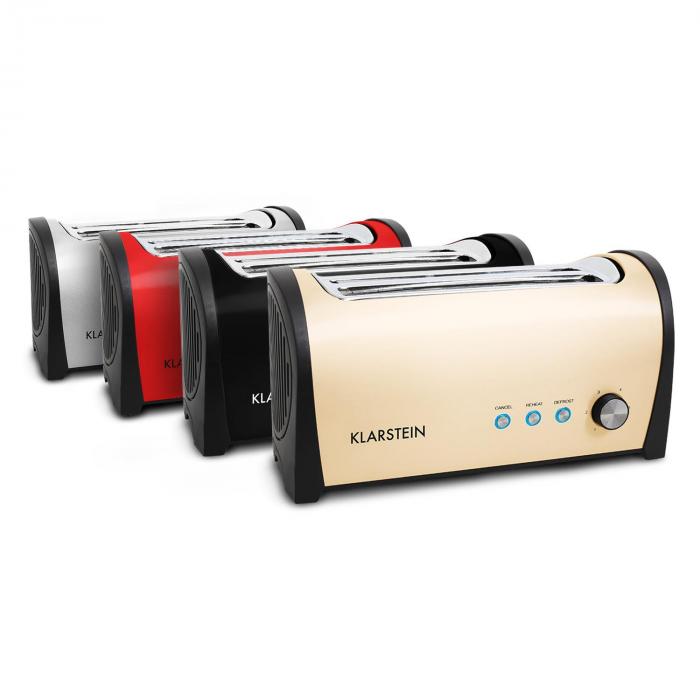 Cambridge DoppelLangschlitzToaster 1400W creme Creme online kaufen