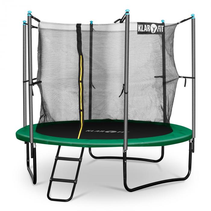 Rocketstart 366 Trampoline 250cm Safety Net, Wide Ladder ...