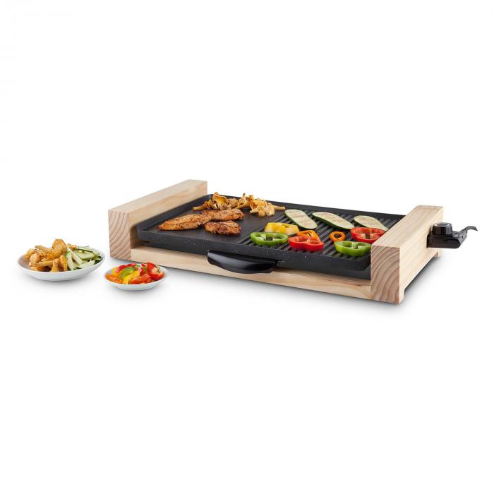 Lumberjack Grill Elettrico da Tavolo 2300W Rustico Legno electronic