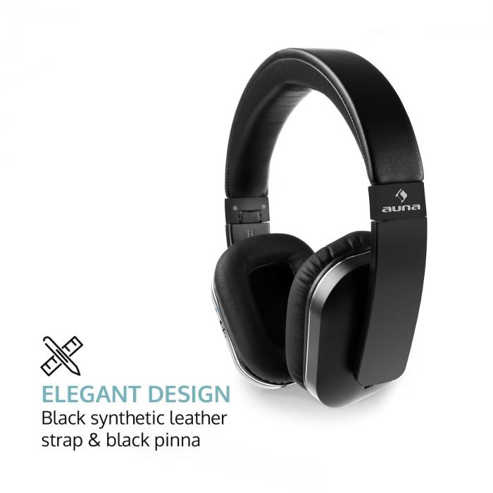 auna Elegance ANC Bluetooth NFC kuulokkeet handsfree auna Elegance ANC Bluetooth NFC kuulokkeet handsfree