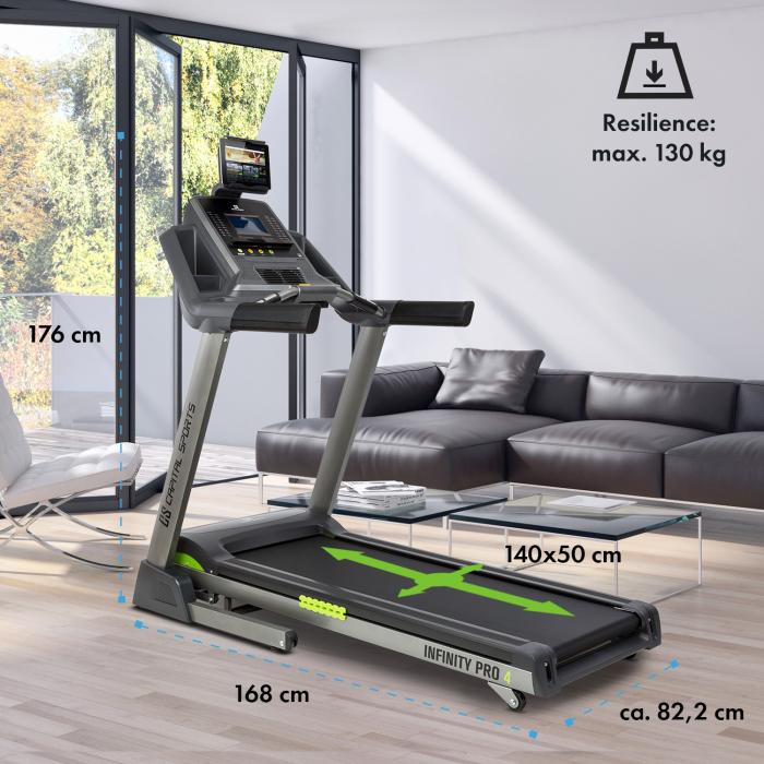 Infinity pro 4.0 treadmill clearance