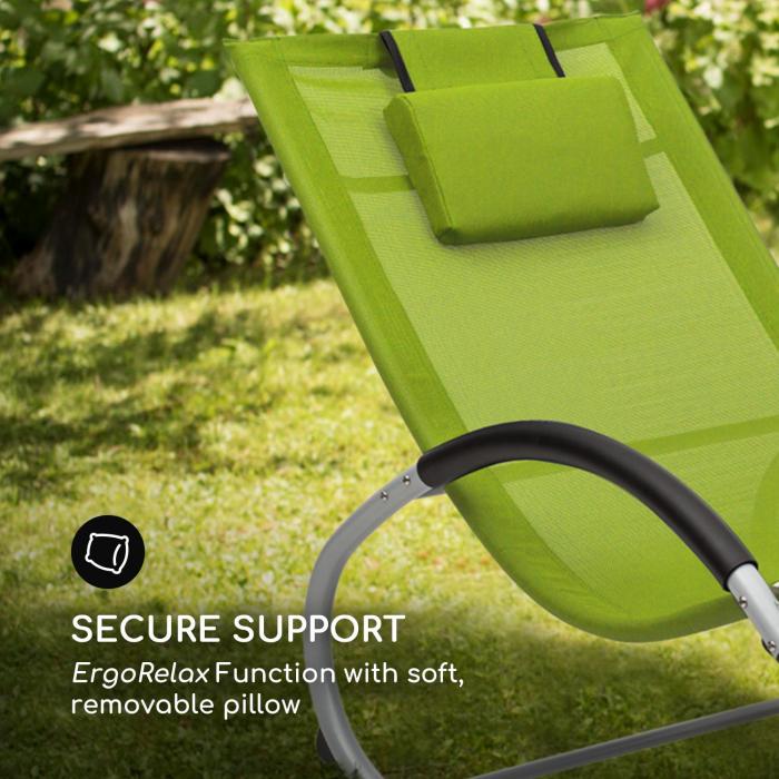 Westwood Rocking Chair Schaukelliege | ergonomisch geformt | Material