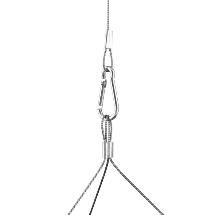 Arco Trino Swivel Grill Fire Pit Bbq Tripod Stainless Steel