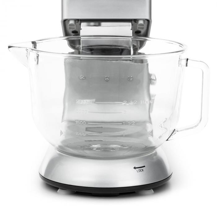 Klarstein Tk2-Mix8-S Bella Argentea Küchenmaschine 1200W 5 Liter 2021 Klarstein Tk2-Mix8-S Bella Argentea Küchenmaschine 1200W 5 Liter 2021