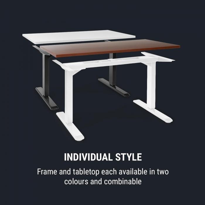 Multidesk Comfort Hohenverstellbarer Schreibtisch Sitz