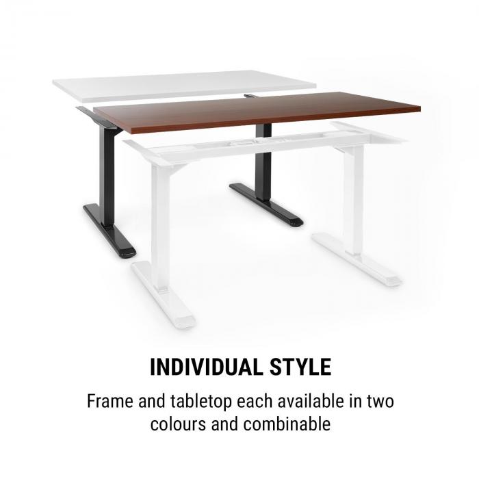 Multidesk Comfort Hohenverstellbarer Schreibtisch Sitz