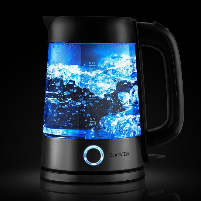 Deep Blue Electric Kettle 1.7L 2200W LED Lighting | at the Best Price!