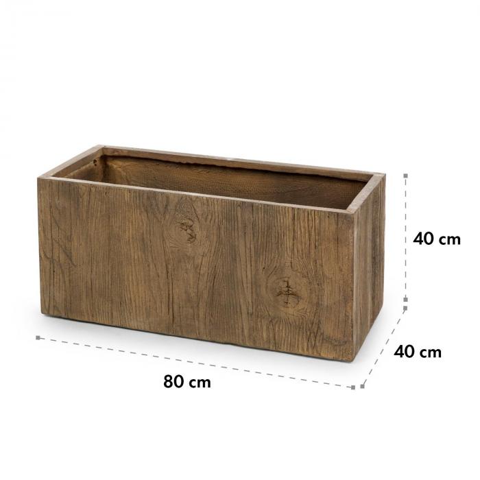 Timberflor Pflanztopf 80 X 40 X 40 Cm Pflanzenkübel